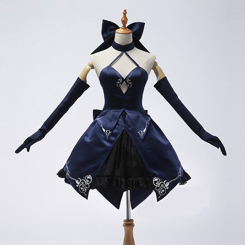 Fate/Grand Order　FGO　フェイトグランドオーダー　黒Saber　黒化　ドレス　コスプレ衣装