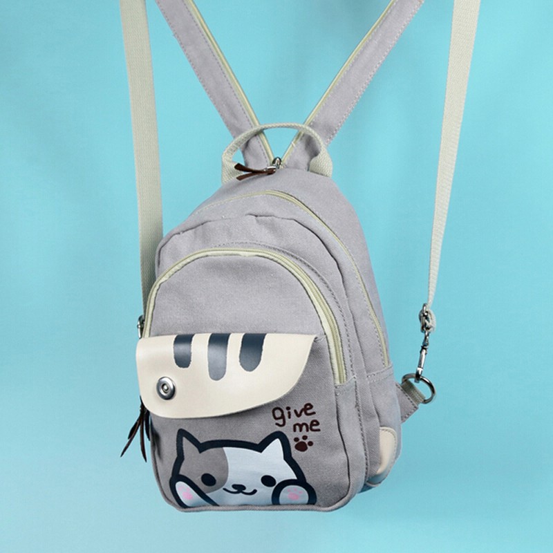 ねこあつめ　猫　バッグ　ショルダーバッグ　鞄　斜めがけバッグ　リュックサック　学生用　コスプレ