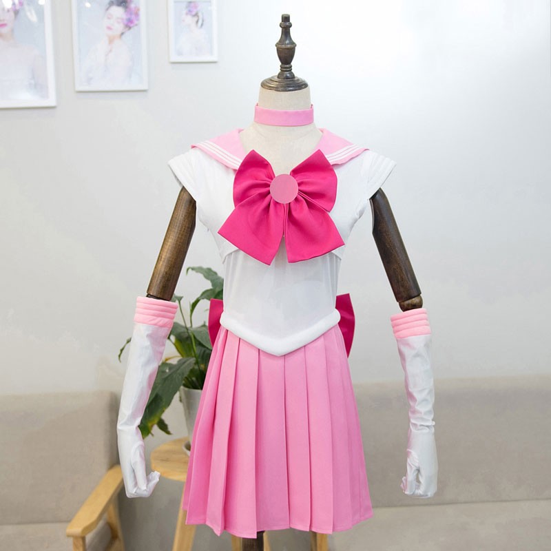 美少女戦士セーラームーン　セーラー制服 　ちびムーン　ちびうさ　ピンク コスチューム