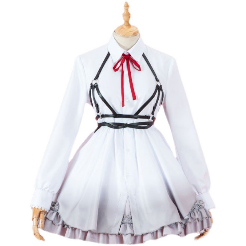 初音ミク　未来の歌姫　lolita　可愛い　コスチューム　シャツ＋ミニスカート　かっこいい