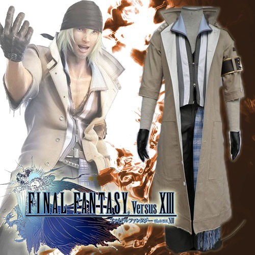 ファイナルファンタジーXIII FFINAL FANTASY XIII FF13 スノウ ヴィリアース Snow Villiers コスプレ 衣装