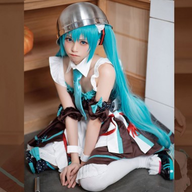 初音ミク miku チョコレート 喫茶店 メイド服